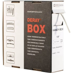 Dsg Canusa - Gaine thermorétractable sans colle 2:1 DERAY-Box 8610254012 transparent ø intérieur nominal (avant réduction