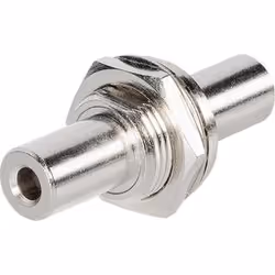 Conrad TC-2502059 changeur de genre de câble 3.5 mm 3,5 mm Argent
