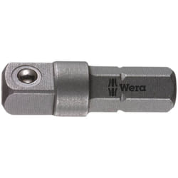 Wera - Tige d'outil (élément de liaison) 870/1 05136000001 Propulseur 1/4 (6.3 mm) Longueur: 25 mm