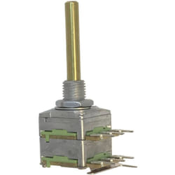 Potentiometer Service - Potentiomètre rotatif 1 tour 63256-02400-4003/B2,5K RD1602F-20B4-30R6-B5K-602 stéréo 0.2 w 2.5 kΩ