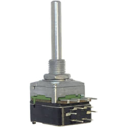 Potentiometer Service - Potentiomètre rotatif 1 tour, avec interrupteur push-pull 63250-01402-5835/B10K RD1601SF-20B4-30R