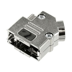 Encitech - Capot sub-d 9 pôles D45PK-M-09-K 6560-0146-11 plastique, métallisé 45 ° argent 1 pc(s) X955881