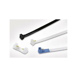 Hellermanntyton - 121-74359 KR8/43 PA66HS na Serre-câble 426 mm 8 mm transparent avec verrouillage à pion en fibres de verre , stabilisé aux uv 1 pc(