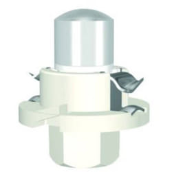 Signal Construct - MWTH8464 Voyant de signalisation led blanc BX8,4d 24 v/ac, 24 v/dc 600 mcd