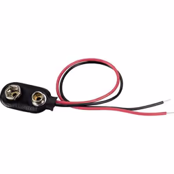 Conrad BS-ER-36-150, 9V, Noir, Rouge, 0,15 m, 14 mm, 31 mm