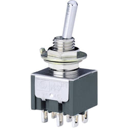 Marquardt - 9041.0201 9041.0201 Interrupteur à levier 48 v/ac 5 a 2 x On/Off/On permanent/0/permanent 1 pc(s)