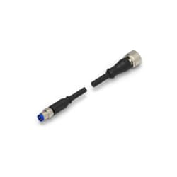 TE Connectivity 1-2273109-4 câble de capteur et d'actionneur 1,5 m M12 M8 Noir