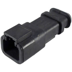 Te Connectivity - Boîtier pour contacts mâles série dtp DTP04-2P-EE01 Nbr total de pôles 2 1 pc(s)