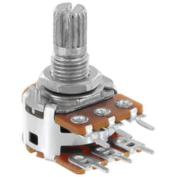 Alpha - RV16A01F20KA10KM RV16A01F20KA10KM Potentiomètre rotatif stéréo 0.05 w 10 kΩ 1 pc(s)