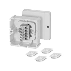 Hensel - 6000038 Boîte de dérivation (l x l x h) 49 x 88 x 88 mm gris clair (ral 7035) IP54 1 pc(s) C580301