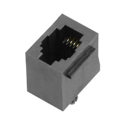 Encitech - Connecteur RJ10 RJJU-44-122-E1V-047 3251-0027-02 RJ10 embase femelle, verticale noir 1 pc(s) C045581