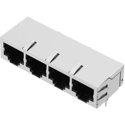 Connectique RJ45 Encitech RJJS-88-442-E9H-002 3259-0010-06 RJ45 embase femelle horizontale métal 1 pc(s)