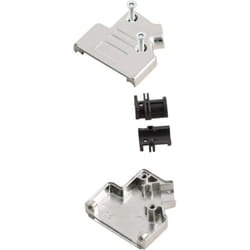 Encitech - DVSL25-K 6560-0206-33 Capot sub-d Nombre de pôles: 25 zinc moulé sous pression 45 ° métal 1 pc(s)