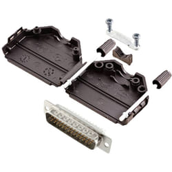 Encitech - DPPK25-BK-HDP44-W-K 6355-8011-03 Kit embase sub-d mâle 180 ° Nombre de pôles: 44 fût à souder 1 pc(s)