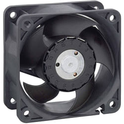 Ventilateur axial Ebm Papst 622/2 H3P 9692200205 12 v/dc 67 m³/h (l x l x h) 25 x 60 x 60 mm 1 pc(s)