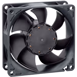 enquête Système de palier lisse Sintec Conception robuste Dim. 80 x 80 mm description Ventilateurs axiaux à courant continu s ...
