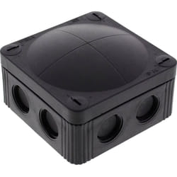 Wiska - 10060580 Boîte de dérivation (l x l x h) 85 x 85 x 51 mm noir (ral 9005) IP66/IP67 1 pc(s)