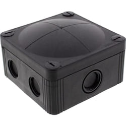 Wiska - 10105603 Boîte de dérivation (l x l x h) 95 x 95 x 60 mm noir (ral 9005) IP66/IP67 1 pc(s) C046341