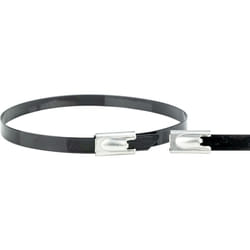 WKK - ART006156 Serre-câble en acier inoxydable 200 mm 7.60 mm noir 1 pc(s) Q977482