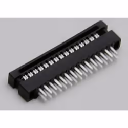 Conrad TC-2506346, 2 x 16-pin, Noir, Métallique, Mâle/Femelle, Droit, Bronze, Téréphtalate de polybutylène (pbt0, Or