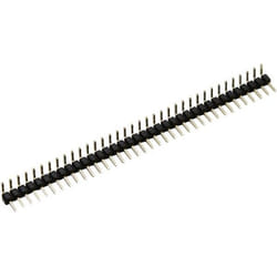 Conrad TC-2506400 connecteur de fils Pin header Noir