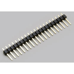 Conrad TC-2506255 connecteur de fils 1 x 20-pin Noir, Métallique