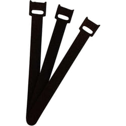 ETK-3-150-9999 Collier de serrage auto-agrippant pour grouper partie velours et partie agrippante (l x l) 150 mm x 13 mm noir 1 pc(s) S17483 - Fastech