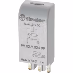 description Module enfichable gris avec LED verte, sans protection CEM. Ce texte a été traduit par une machine. fabricant et  ...