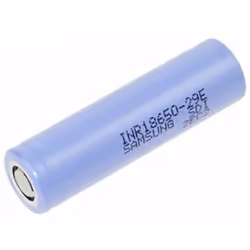 Description générale Accumulateur Li-Ion puissant, modèle Samsung LiNiMnCoO2 INR18650-29F, conçu pour des applications indust ...