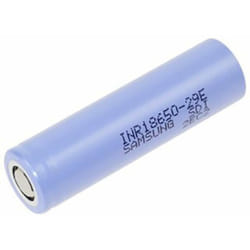 INR18650-29E Pile rechargeable spéciale 18650 à tête plate, résiste aux températures élevées Li-Ion 3.6 v 2900 - Samsung