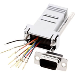 Encitech - DA15-PMJ8-M-K-RC Adaptateur sub-d sub-d mâle 15 pôles - RJ45 femelle 8P8C 1 pc(s)