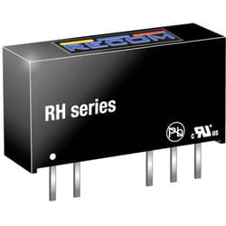 RH-1212D Convertisseur cc/cc pour circuits imprimés 12 1 w Nbr. de sorties: 2 x Contenu 1 pc(s) - Recom