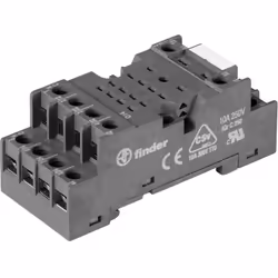 Informations techniques Adapté pour série (relais) : Finder série 55 Connexion (composants) : borne à vis Convient pour marqu ...