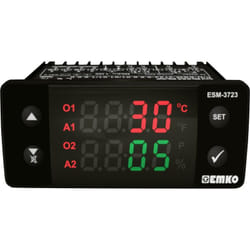 ESM-3723.5.6.6.0.2/01.01/1.6.6.0 2 points et régulateur pid Régulateur de température ssr (l x l x h) 65 x 76 x 35 mm Y353402 - Emko