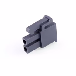 enquête Mini-Fit Jr. Receptacle Housing, Dual Row, 2 Circuits, UL 94V-2, Black Ce texte a été traduit par une machine. descri ...