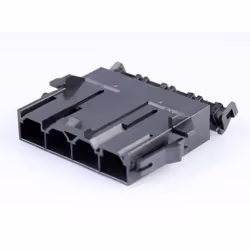 enquête 10.00mm Pitch Mini-Fit Sr. Plug Housing, Single Row, Panel Mount, 4 Circuit, Black Ce texte a été traduit par une mac ...