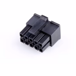 enquête Micro-Fit 3.0 Receptacle Housing, Dual Row, 10 Circuits, UL 94V-0, Low-Halogen, Black Ce texte a été traduit par une ...