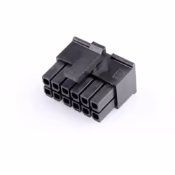 enquête Micro-Fit 3.0 Receptacle Housing, Dual Row, 12 Circuits, UL 94V-0, Black Ce texte a été traduit par une machine. desc ...