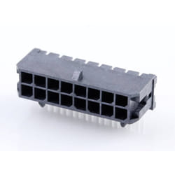 Molex Barrette mâle encastrable (standard) Nbr total de pôles 16 Pas: 3 mm 430451601 1 pc(s) Tray W168822