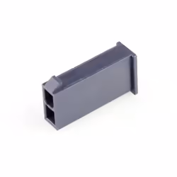 enquête Mini-Fit Jr. Plug Housing, Dual Row without Panel Mount Ears, Nylon 6/6,UL 94V-2, Panel Mount, 2 Circuits, Glow-Wire ...
