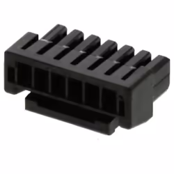enquête 1.25mm Pitch, Micro-Lock Plus Receptacle Crimp Housing, Single Row, Positive Lock, 6 Circuits, Black Ce texte a été t ...