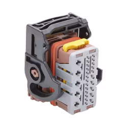 enquête .635mm, 1.50mm, 2.80mm, Power CMC Connector, 28 Circuits, Right Wire Output, Gray Coding, Mat Sealed Ce texte a été t ...
