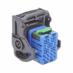enquête .635mm, 1.50mm, CMC Receptacle, 32 Circuits, Left Wire Output, Blue Coding, Mat Sealed Ce texte a été traduit par une ...