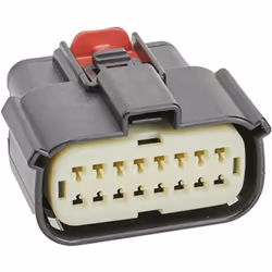 enquête Contenu: 1 pc(s) description MX150 Mat-Sealed Female Connector Assembly, Dual Row, 16 Circuits, Keying Option A, with ...
