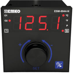 Emko - ESM-9944-N 2 points, p, pi, pd, pid Régulateur de température Pt100 -200 à +1700 °c Relais 5 a (l x l x h) 100 x 96 x 96 mm S609422