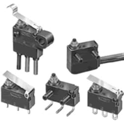 Omron - D2HW-C203MS Microrupteur 12 v/dc 2 a 1 x Off/(On) 1 pc(s) Bag
