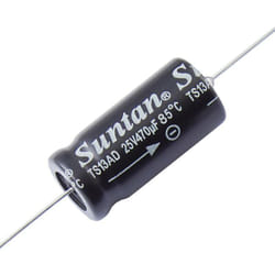 TS13AE1E101MSB000R Condensateur électrolytique sortie axiale 100 µF 25 v 0.2 % (ø x l) 13 mm x 8 mm 1 pc(s) D239272 - Suntan