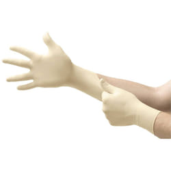 Ansell - microflex® 63864080 100 pc(s) Latex naturel Gants à usage unique Taille: 8 en 421:2010, en 420-2003, en 374-5, e