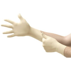 Ansell - microflex® 63864090 100 pc(s) Latex naturel Gants à usage unique Taille: 9 en 421:2010, en 420-2003, en 374-5, e