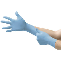 Ansell - microflex® 92134070 100 pc(s) Nitrile Gants à usage unique Taille: 7 en 455, en 420-2003, en 374-5, en 374-1, en